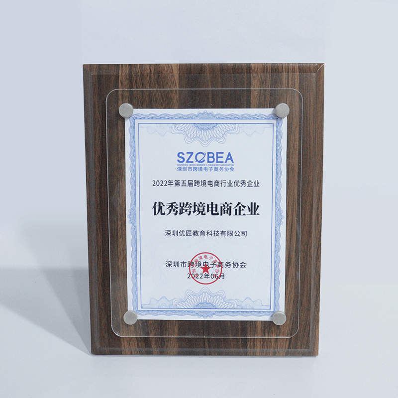 被评为优秀跨境电商企业